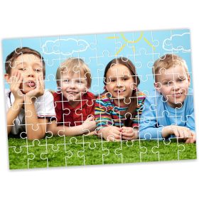   Egyedi fényképes kirakó, puzzle gyártás, nyomtatás - A4 méretben
