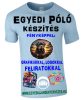 Egyedi fényképes férfi póló készítés – Saját képpel, felirattal