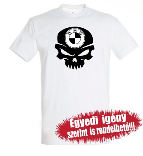 BMW-s póló - BMW koponyával