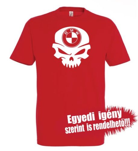 BMW-s póló - BMW koponyával