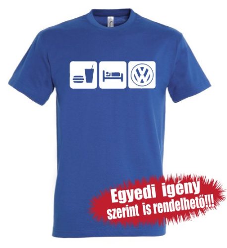 Volkswagen póló - Eat, sleep, VW 