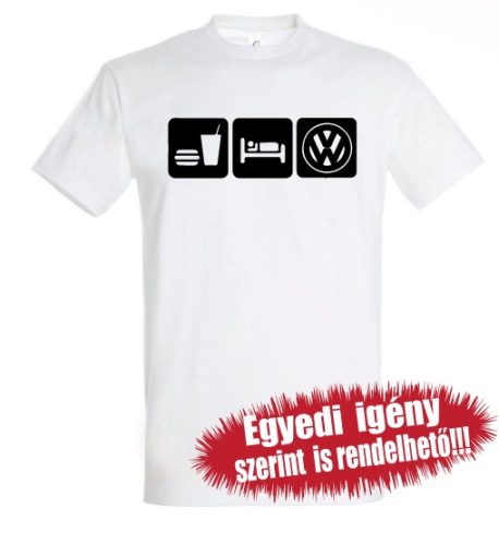 Volkswagen póló - Eat, sleep, VW 