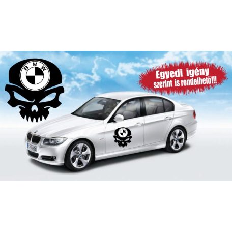 BMW-s autómatrica - Koponyában BMw jel