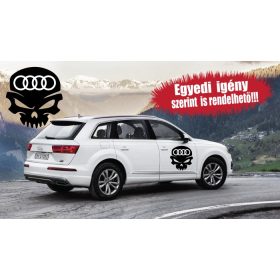 Audi autómatrica - Koponyában Audi jel