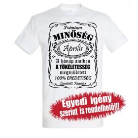 Jack Daniel's - Születésnapi póló hónap névvel