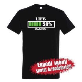 Születésnapi póló egyedi évszámmal - Élet energia