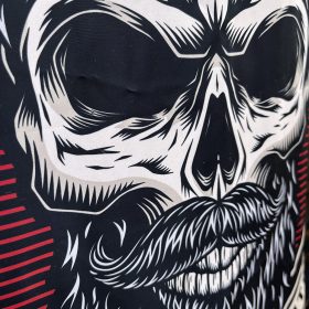   Egyedi fodrász beterítő kendő, fodrász köpeny készítés, TELJES felületű nyomtatással