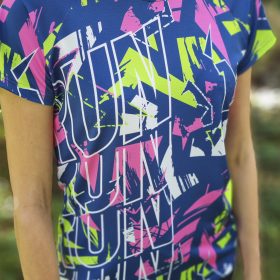   Egyedi futó póló készítés, TELJES felületű nyomtatással