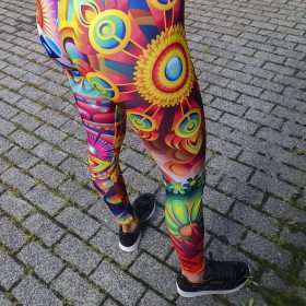   Fitness sztreccsnadrág, Leggins készítés, TELJES felületű nyomtatással