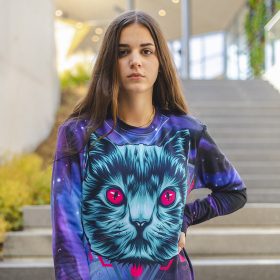 Egyedi pulóver készítés, TELJES felületű nyomtatással