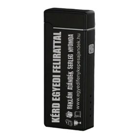Usb töltős öngyújtó egyedi gravírozással