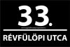 Egyedi gravírozott utcanévtábla basic kivitelben, 4 féle színben