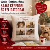 Egyedi fényképes párna - 4 fényképpel