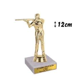 Vadász díj, figura - egyedi képpel, felirattal