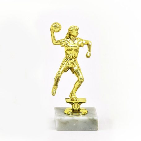 Női Kézilabda figura, díj - Egyedi felirattal is
