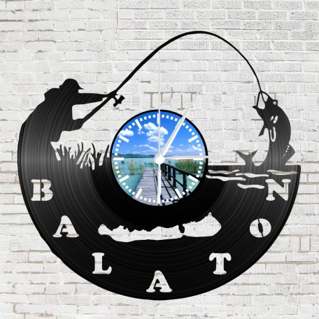Bakelit óra - Balatoni horgász, Bakelit óra - Balatoni horgász