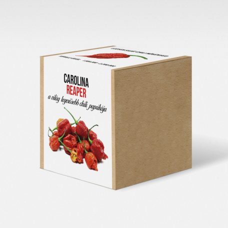 Carolina Reaper chili paprika növény nevelő szett, Carolina Reaper chili paprika növény nevelő szett