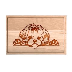 Shih-tzu vágódeszka - XXL, Shih-tzu vágódeszka - XXL