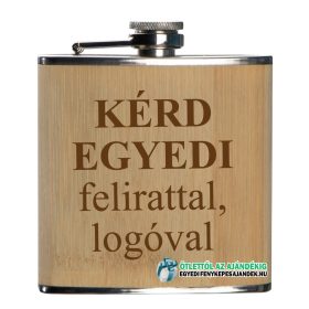 Gravírozható egyedi bambusz flaska