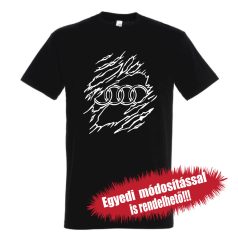 Audis pólók-Audi tépett logo